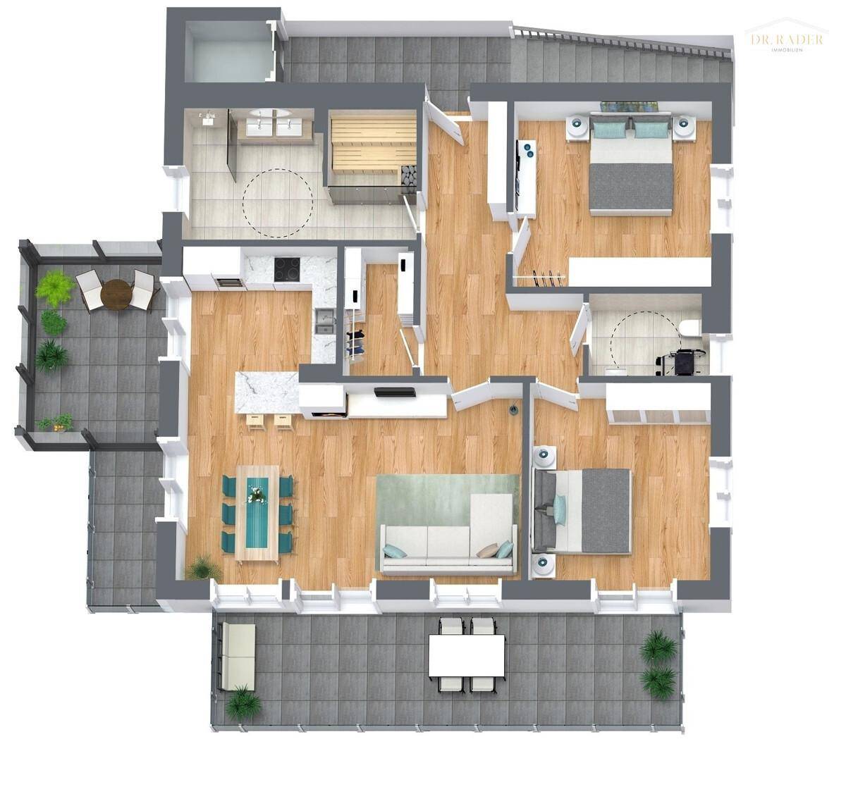 Penthousewohnung Haus 2