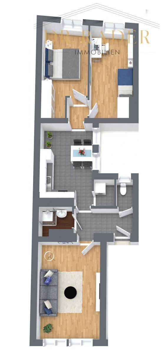 3D Grundriss -TOP 2