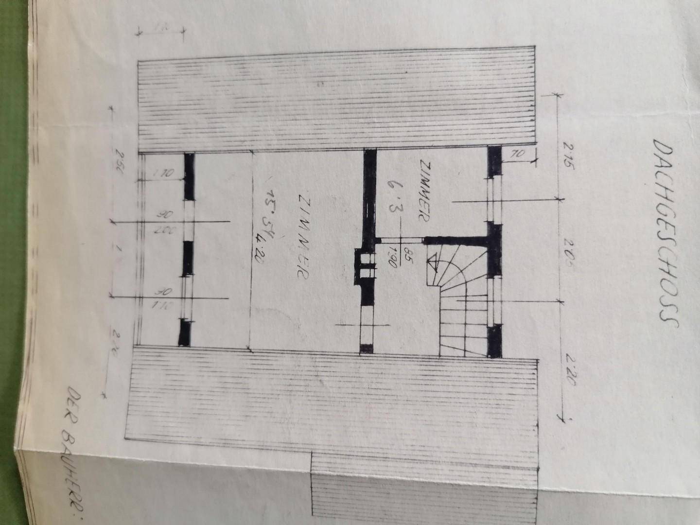 886, Grundrißplan OG