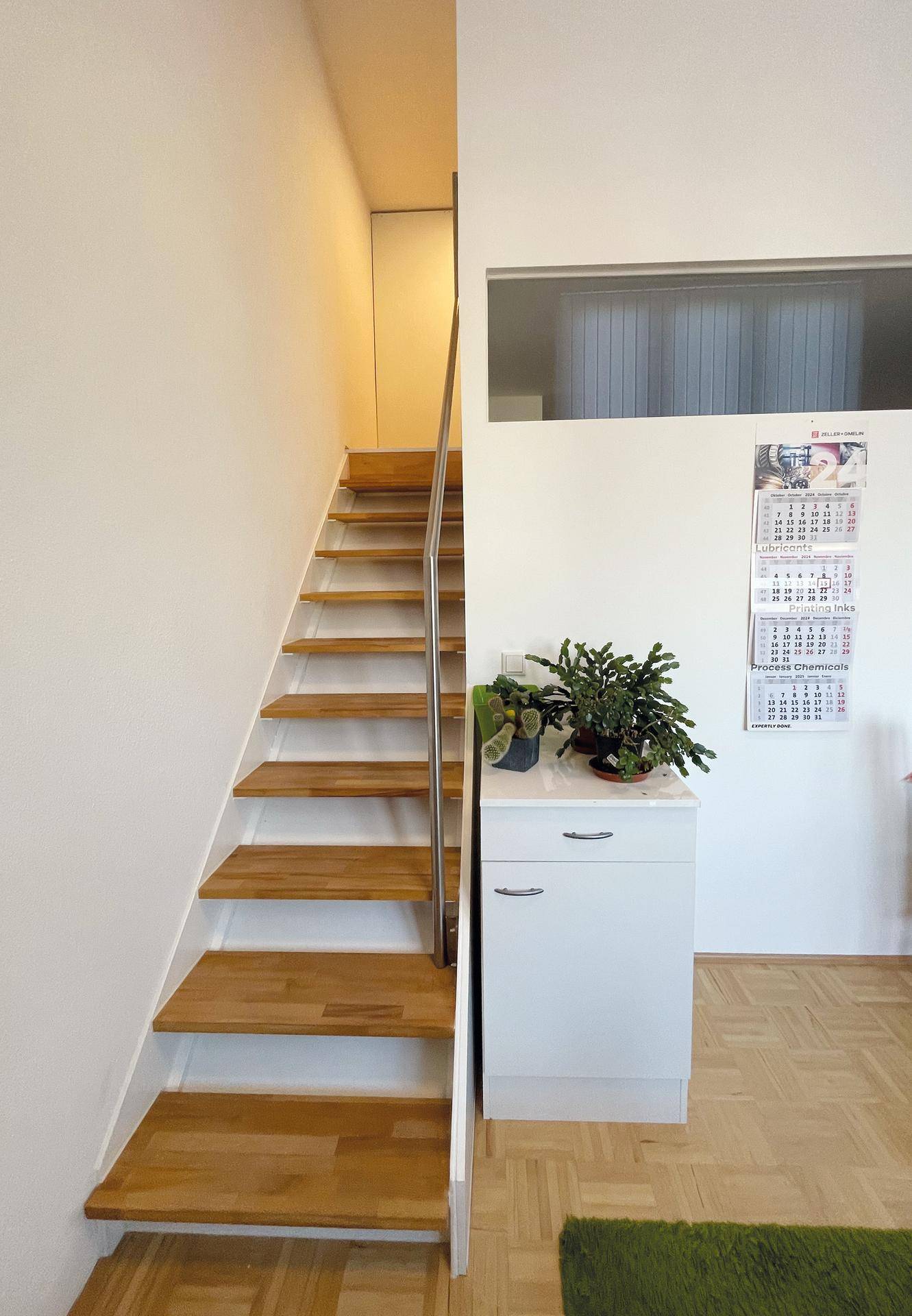 Aufgang zur Galerie