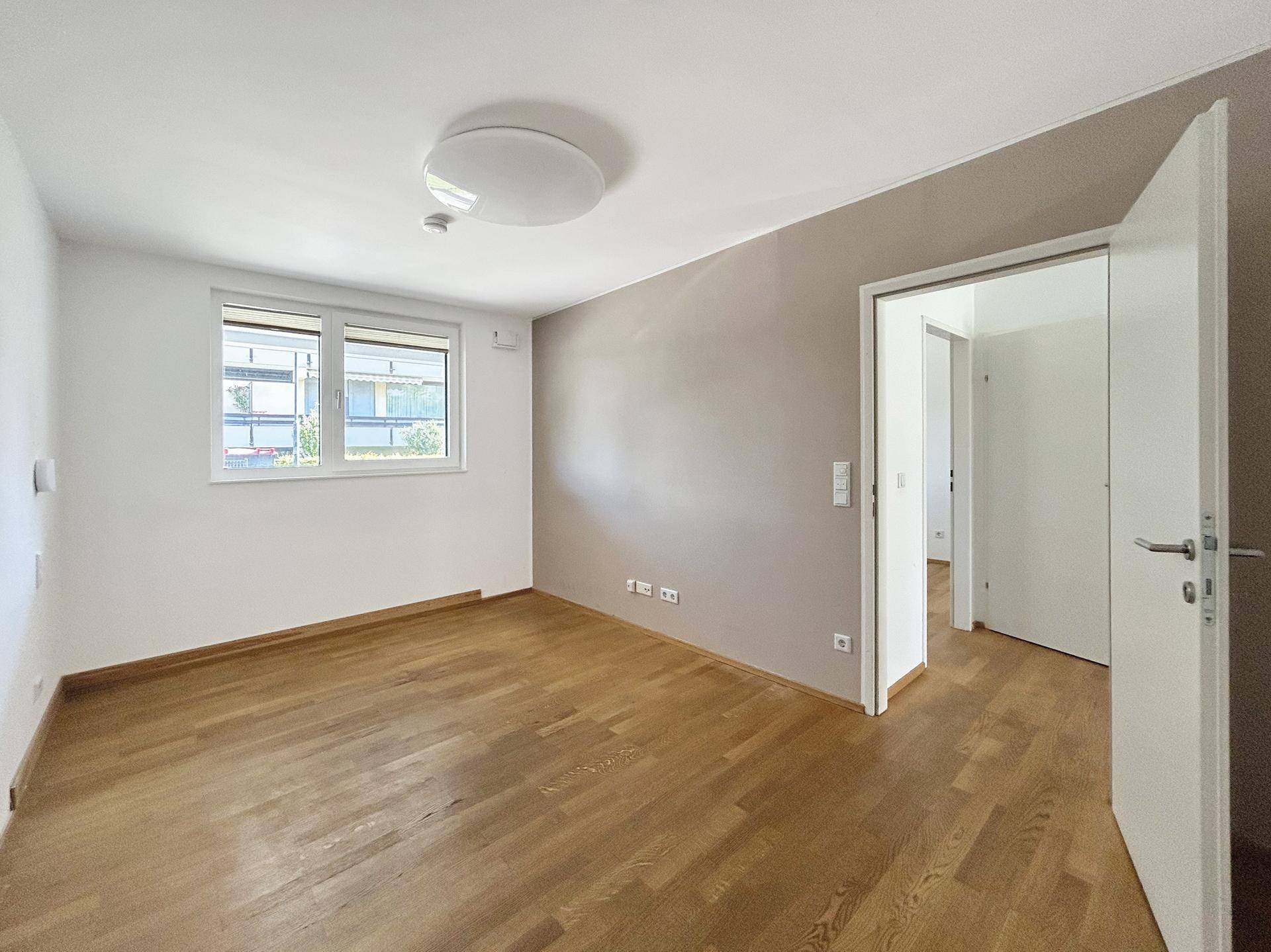 ruhig gelegenes Schlafzimmer