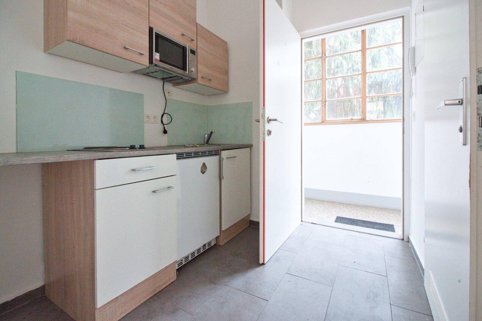 Helle &amp; ruhige 1-Zimmer-Wohnung in Innenhoflage | 5 Gehminuten zur U1 Reumannplatz - Ansicht 3