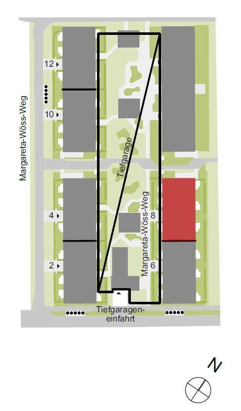 Lageplan Margareta-Wöss-Weg 8