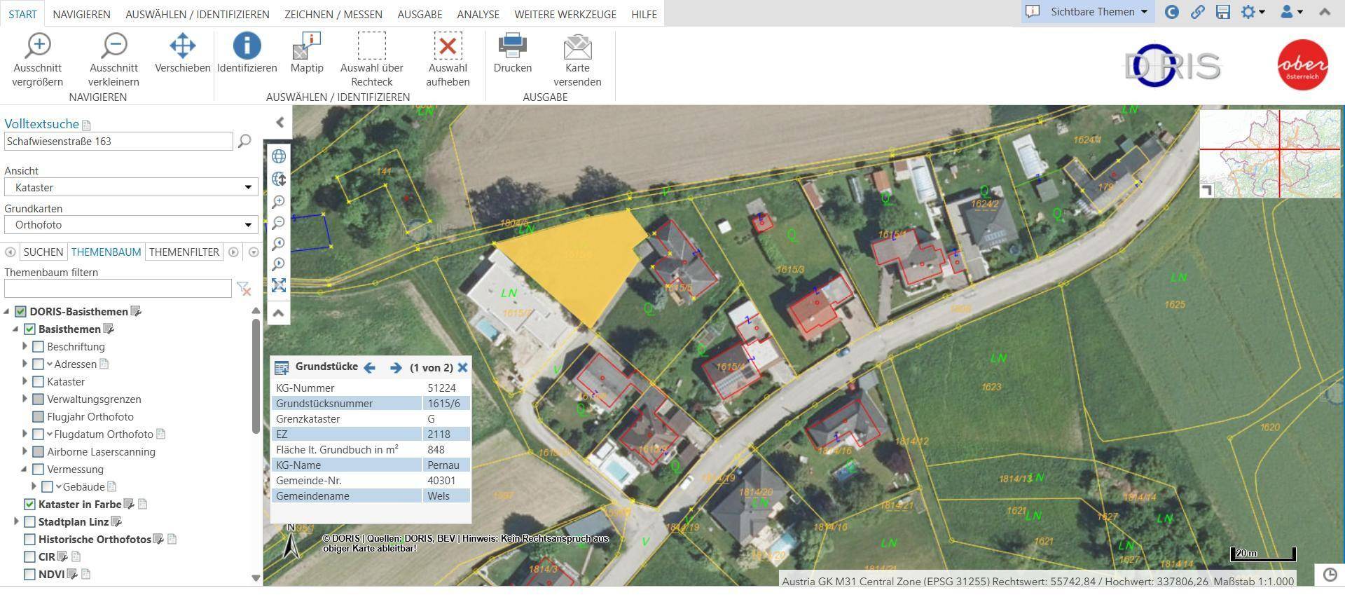 Ruhig gelegenes Baugrundstück am Stadtrand von Wels zu verkaufen - Widok 5
