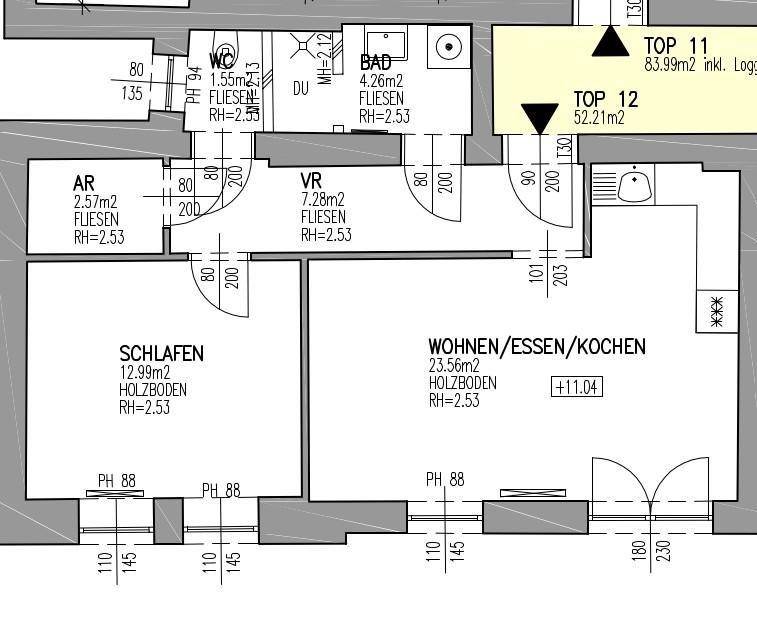Grundrissplan