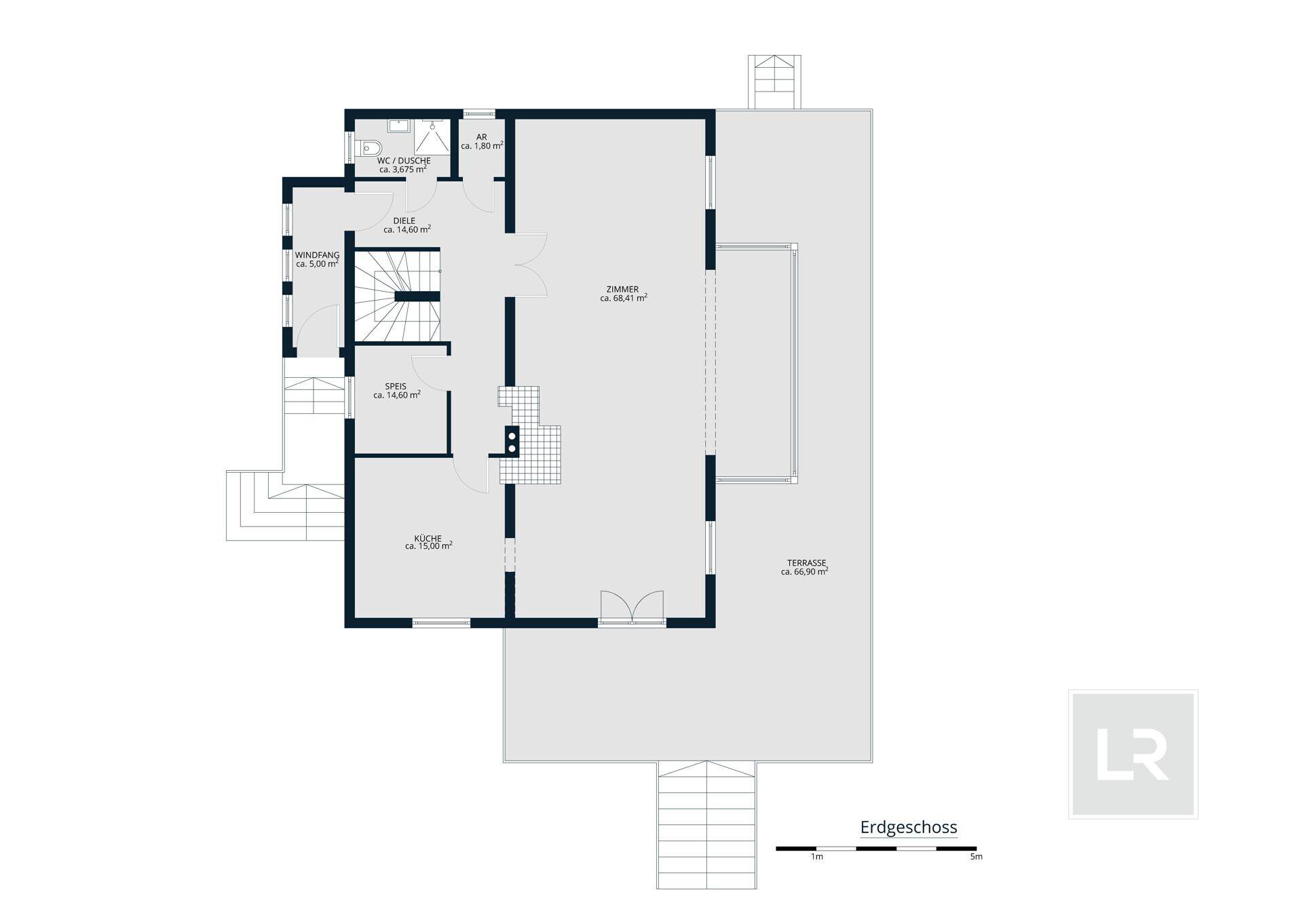 Plan Erdgeschoss