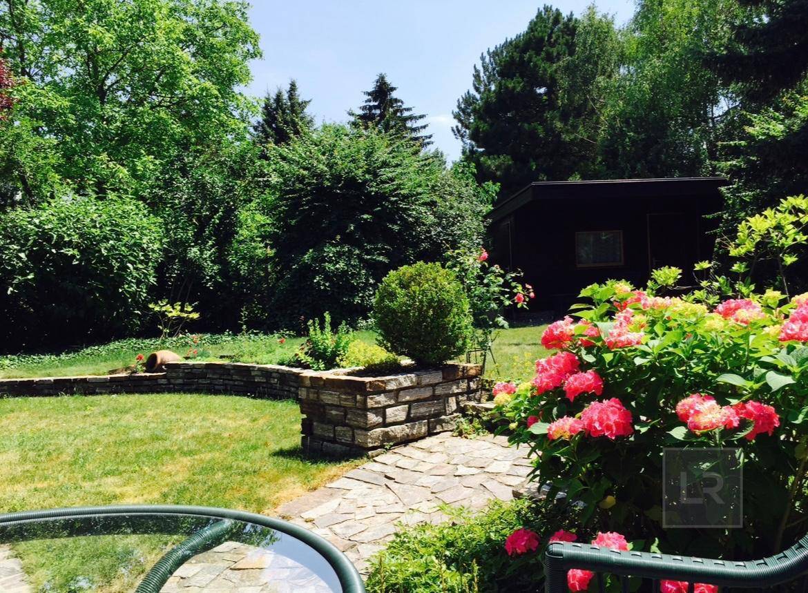 Garten im Sommer