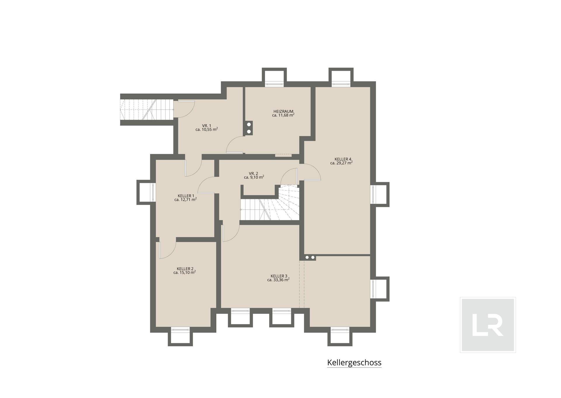 Grundriss Kellergeschoss