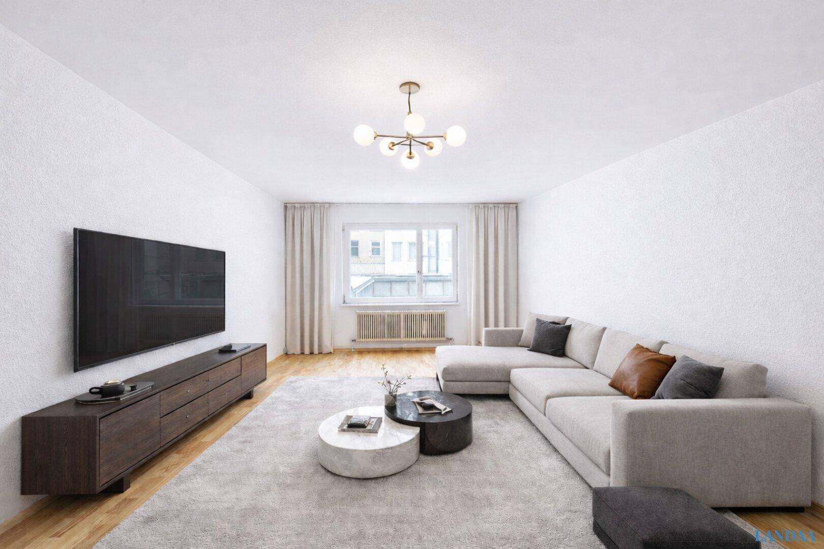 ++NEU++ 3 Zimmer Anleger-Wohnung! hell und ruhig! Beste Lage! Freier Mietzins! Fasanviertel! gut vermietet - Ansicht 2