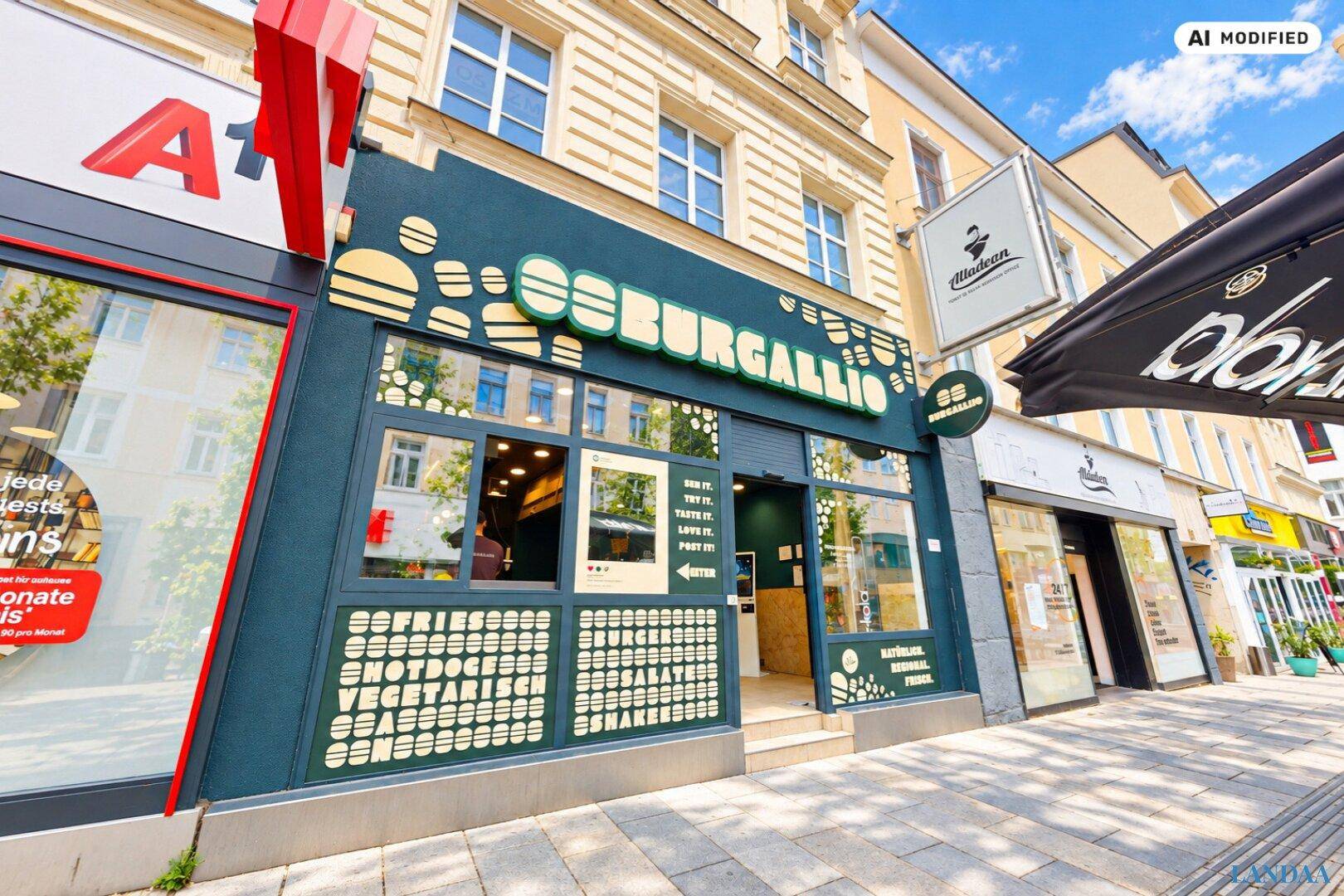 Gastro-Highlight auf der Meidlinger Hauptstraße – ca. 130 m², Terrasse &amp; unbefristeter Mietvertrag - Ansicht 2