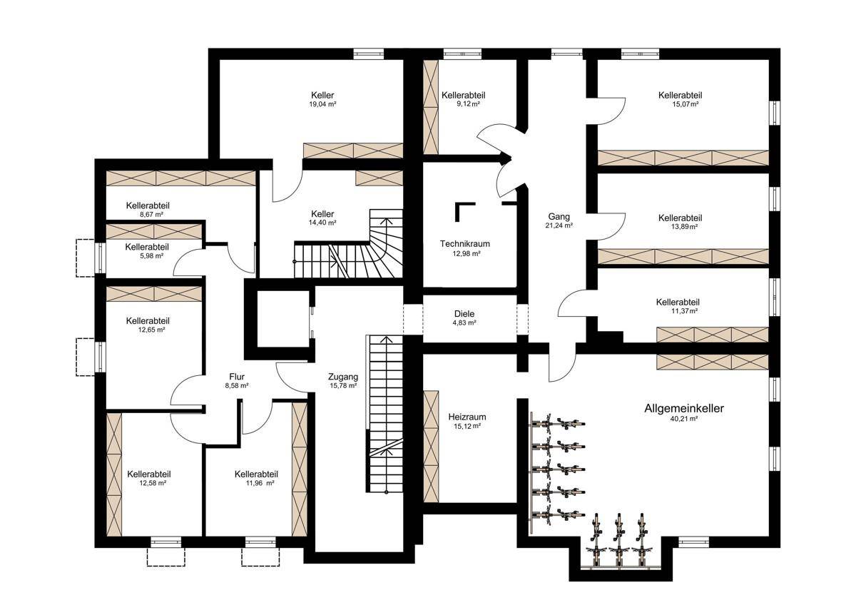 Grundriss KG 2025