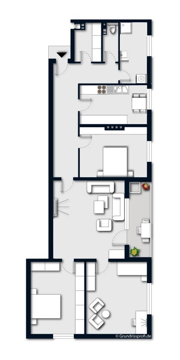 Grundrissplan