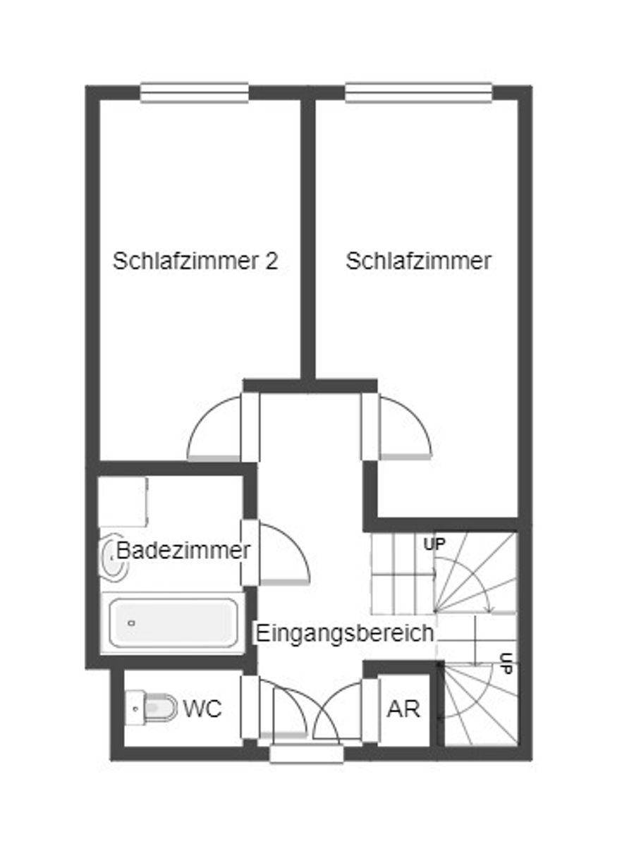 Grundriss Skizze EG