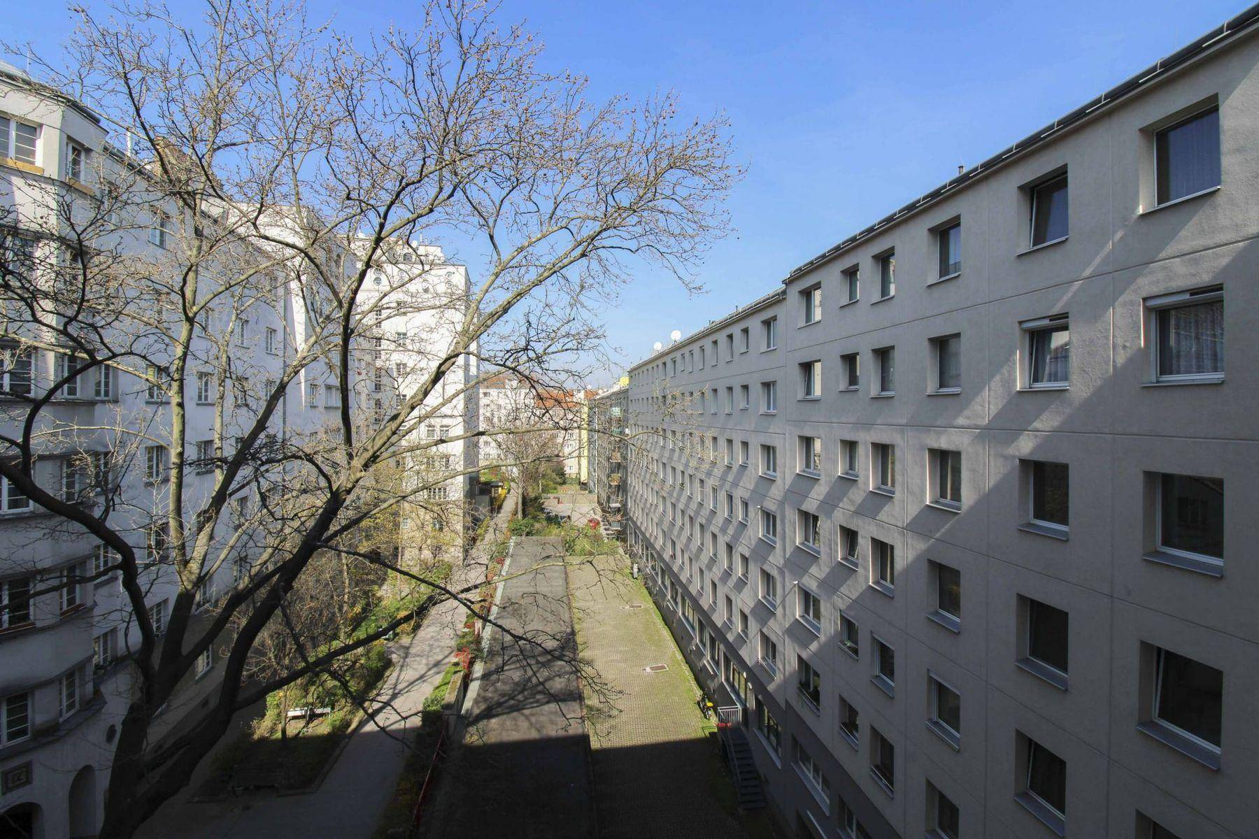 Aussicht in den Innenhof