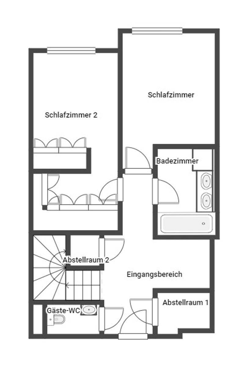 Grundriss Skizze EG