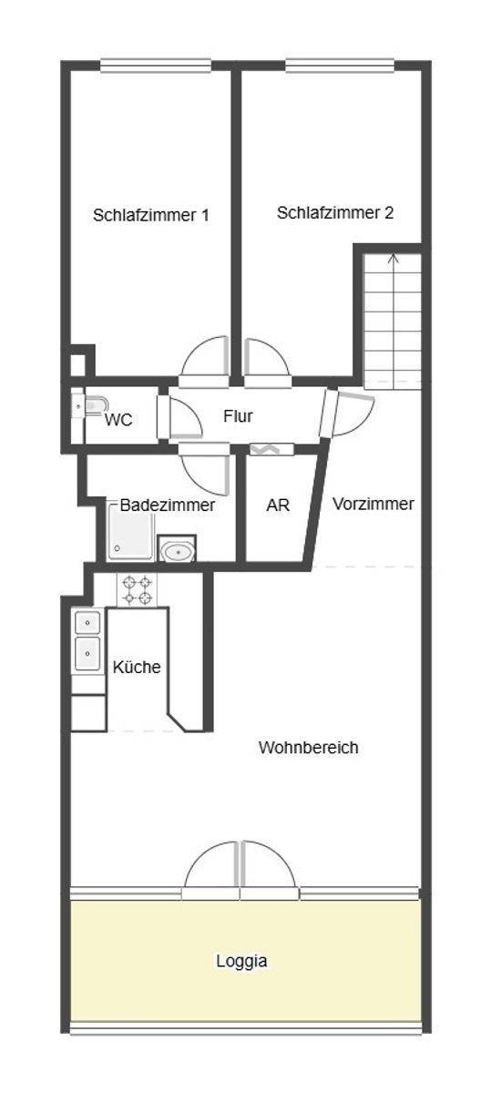 Grundriss Skizze EG