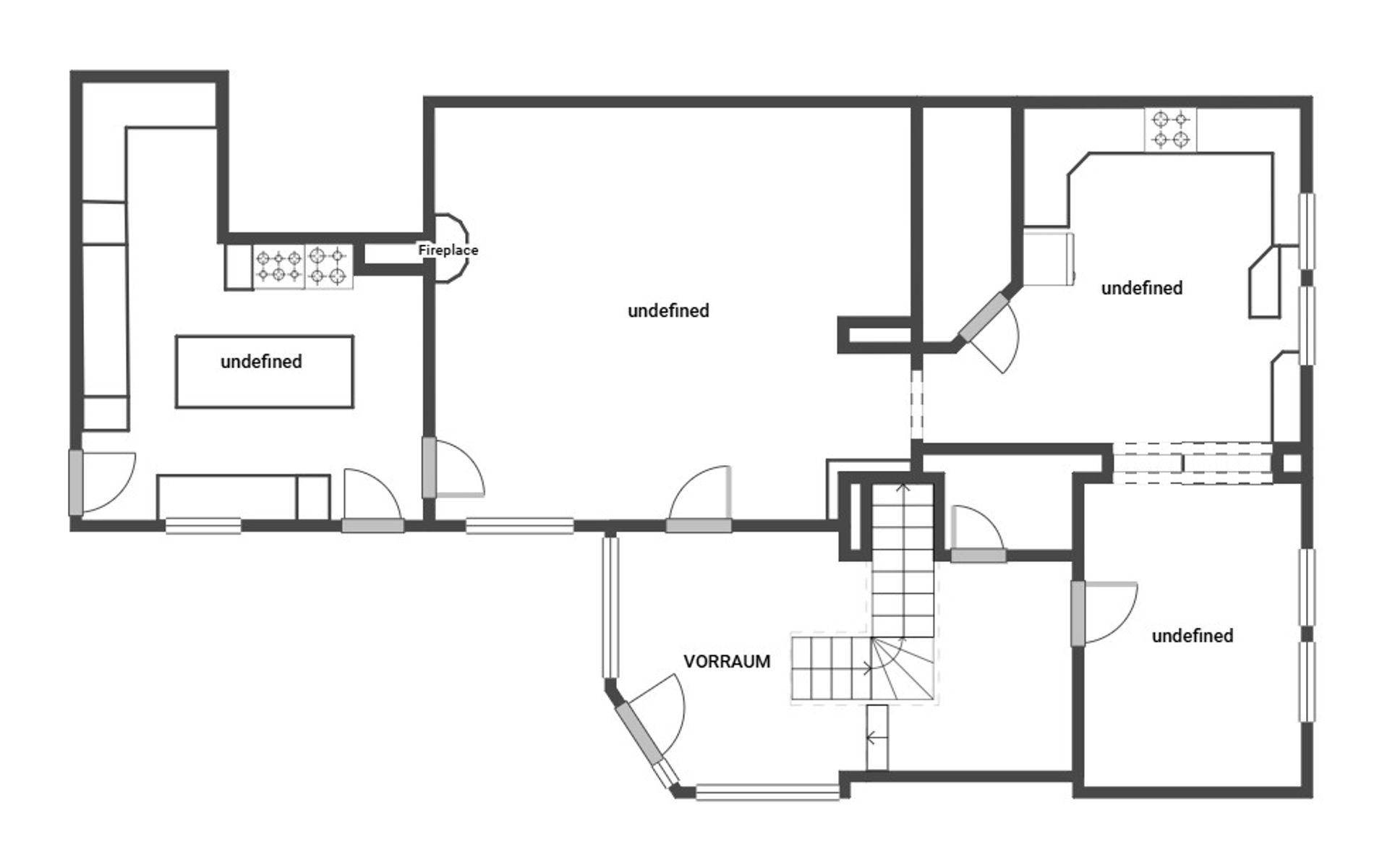 Grundriss Skizze EG