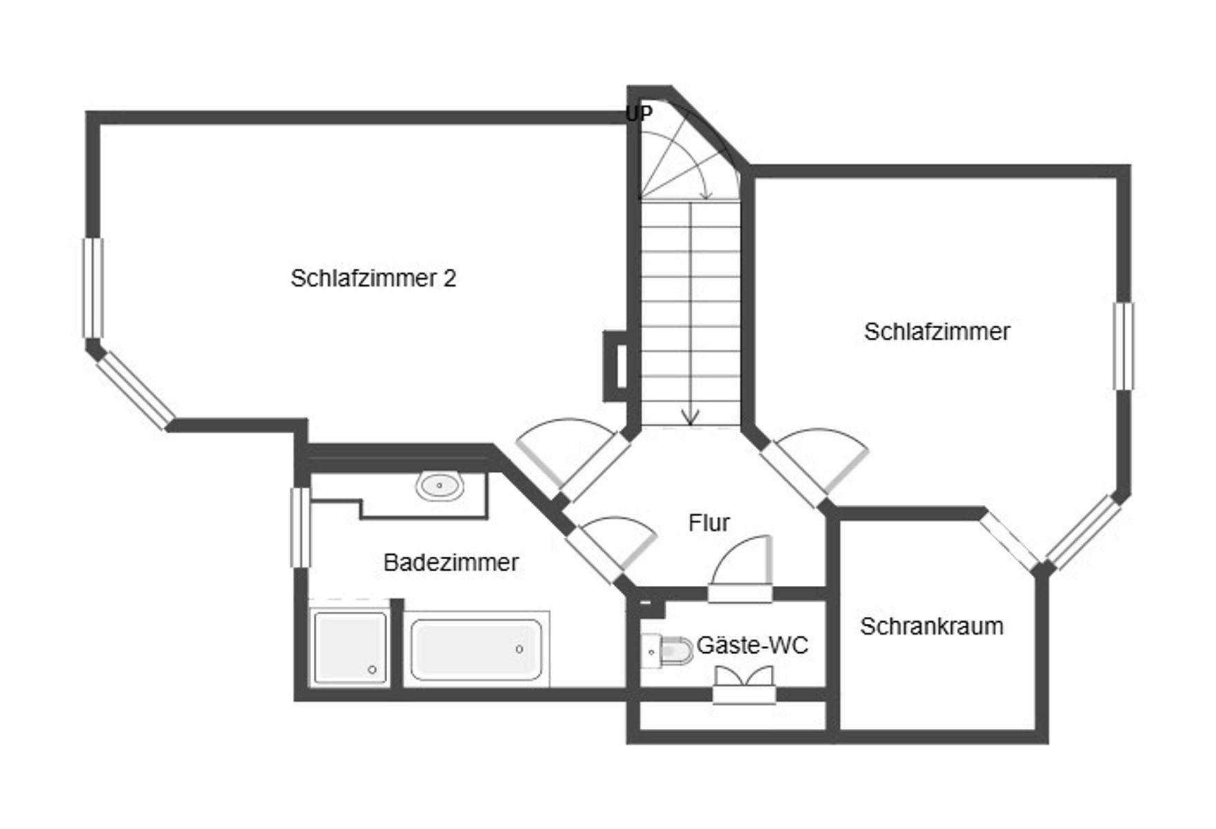 Grundriss Skizze OG