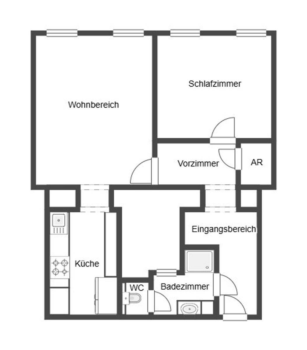 Grundriss Skizze