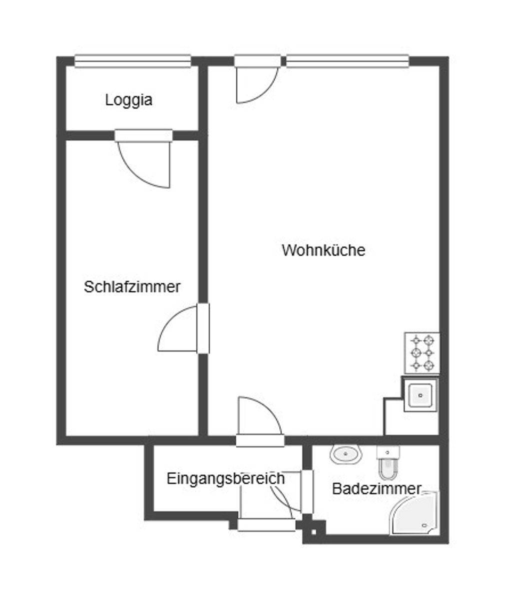 Grundriss Skizze
