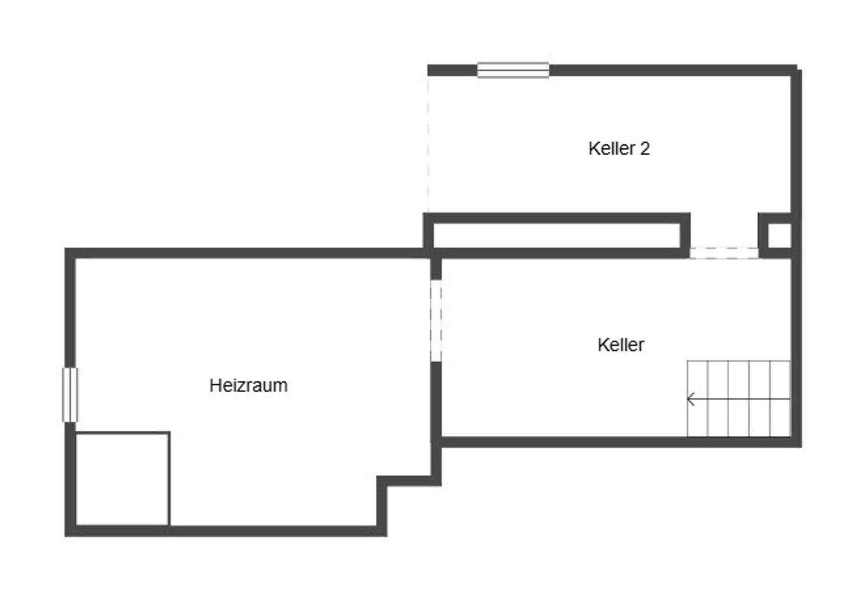 Grundriss Skizze UG