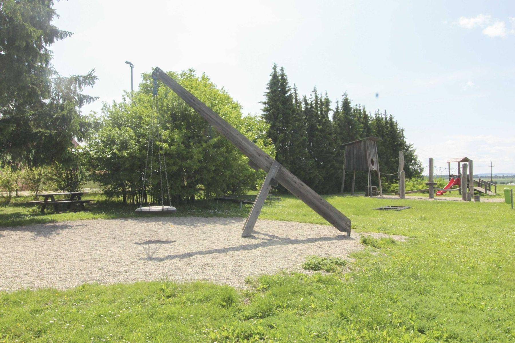 Spielplatz in der Na¨he