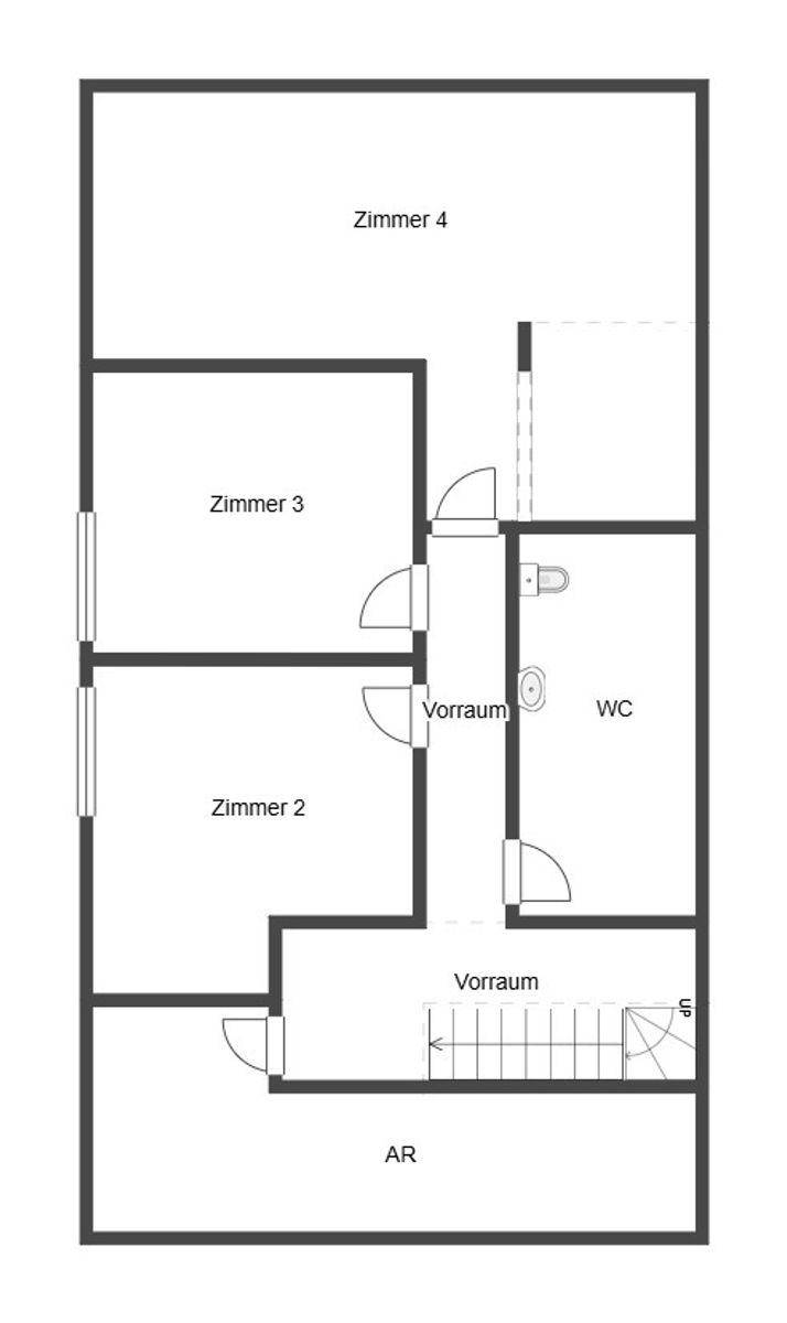 Grundriss Skizze DG