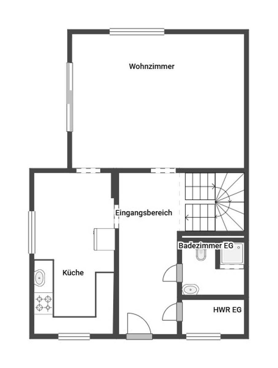 EG Grundriss Skizze