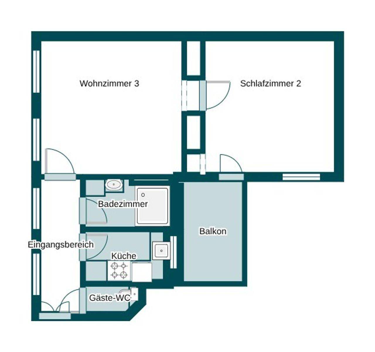 2. Etage