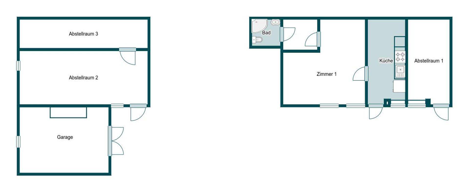 Grundriss Skizze EG