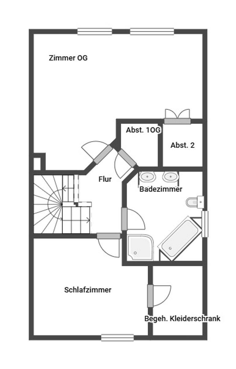 Grundriss Skizze DG