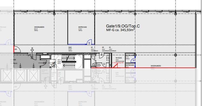RIVERGATE 9.OG Top C ca. 346 m²