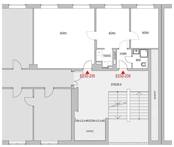 1010 Wien, Opernring 1 Plan 2.OG E232-235 ca.68m2