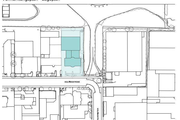 1230 Wien, Kolpingstraße 21 Lageplan