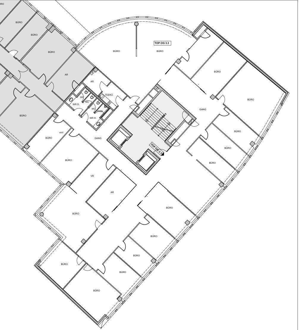 Plan Wiedner Haupstrassse 120 Top 3.3 690 m²