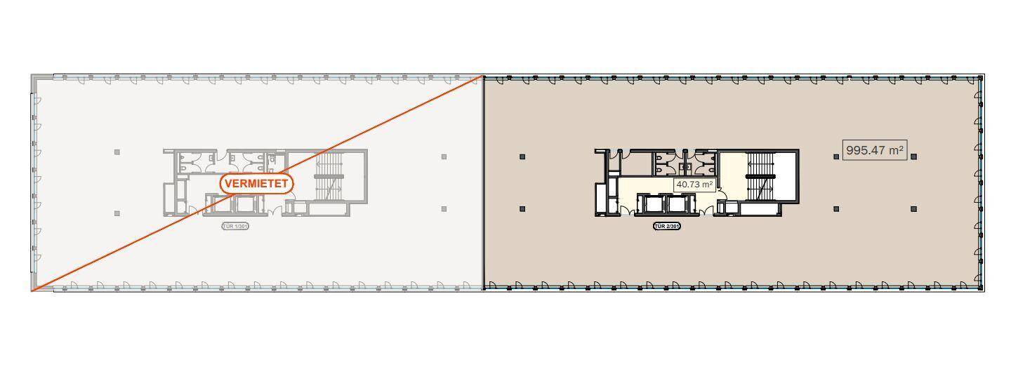 1230 Wien, Lemböckgasse 59 SILO Plus 3.OG Plan