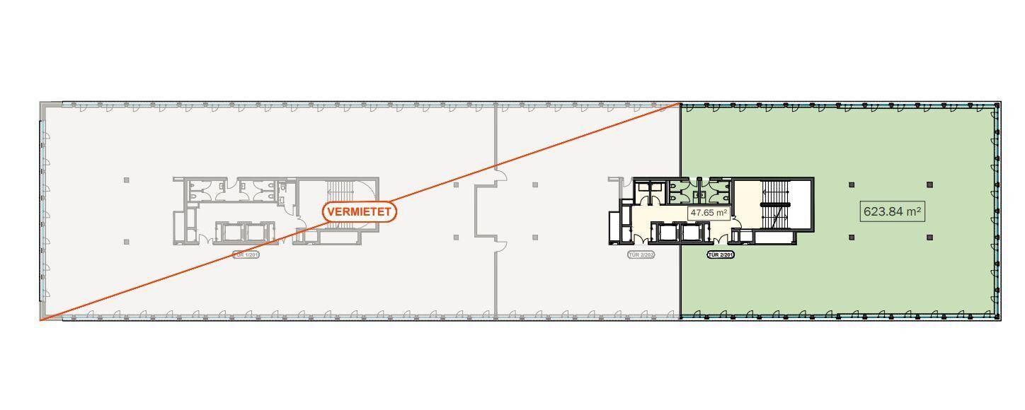1230 Wien, Lemböckgasse 59 SILO Plus 2.OG Plan