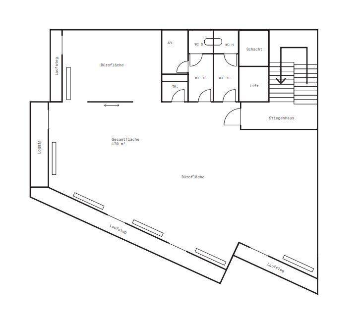 1040 Wien, Mittersteig 13 Plan 170 m²