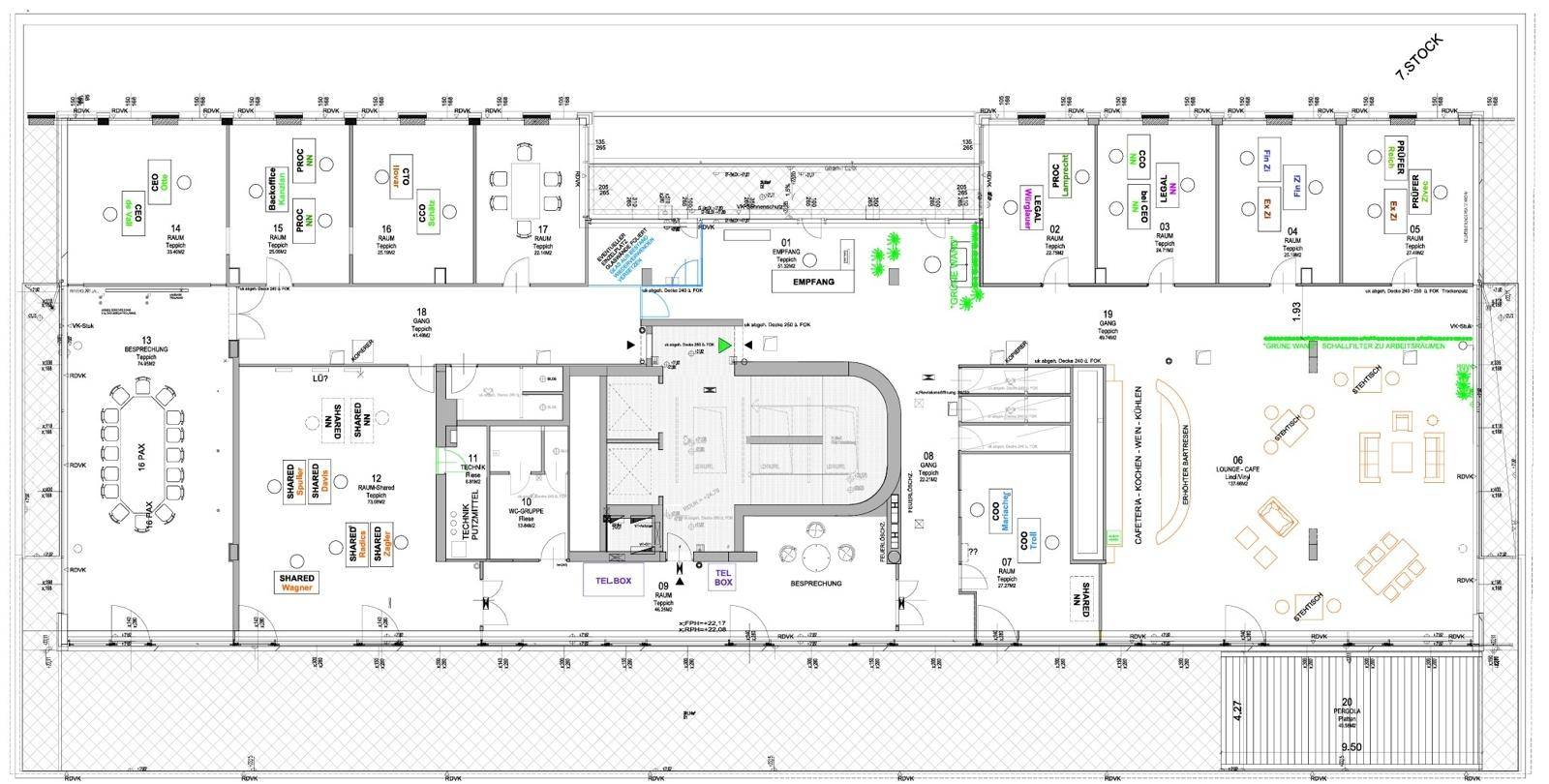 Solaris 1030 Wien, Karl-Farkas-Gasse 22 PLAN 7.OG
