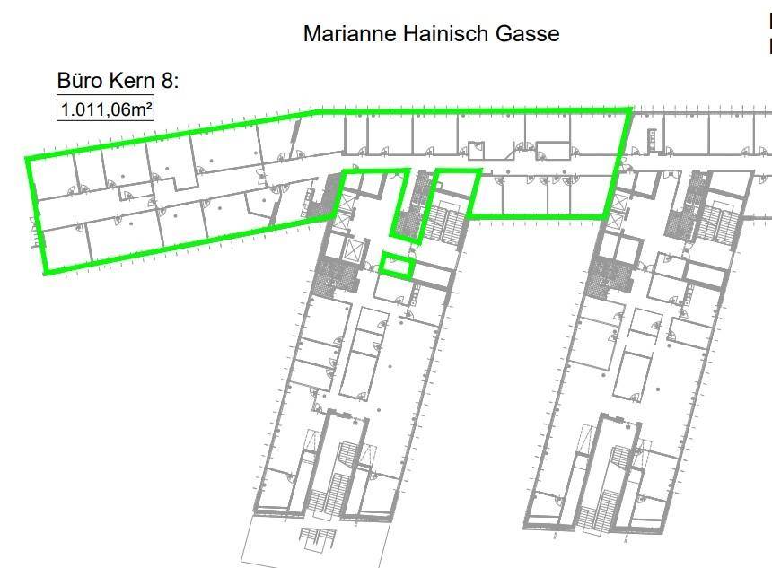 LANDMARX Plan 5.OG ca. 1.011 m²