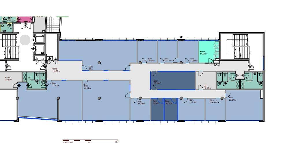 1110 Wien, Geiselbergstraße 17-19 5 OG ca- 573 m²