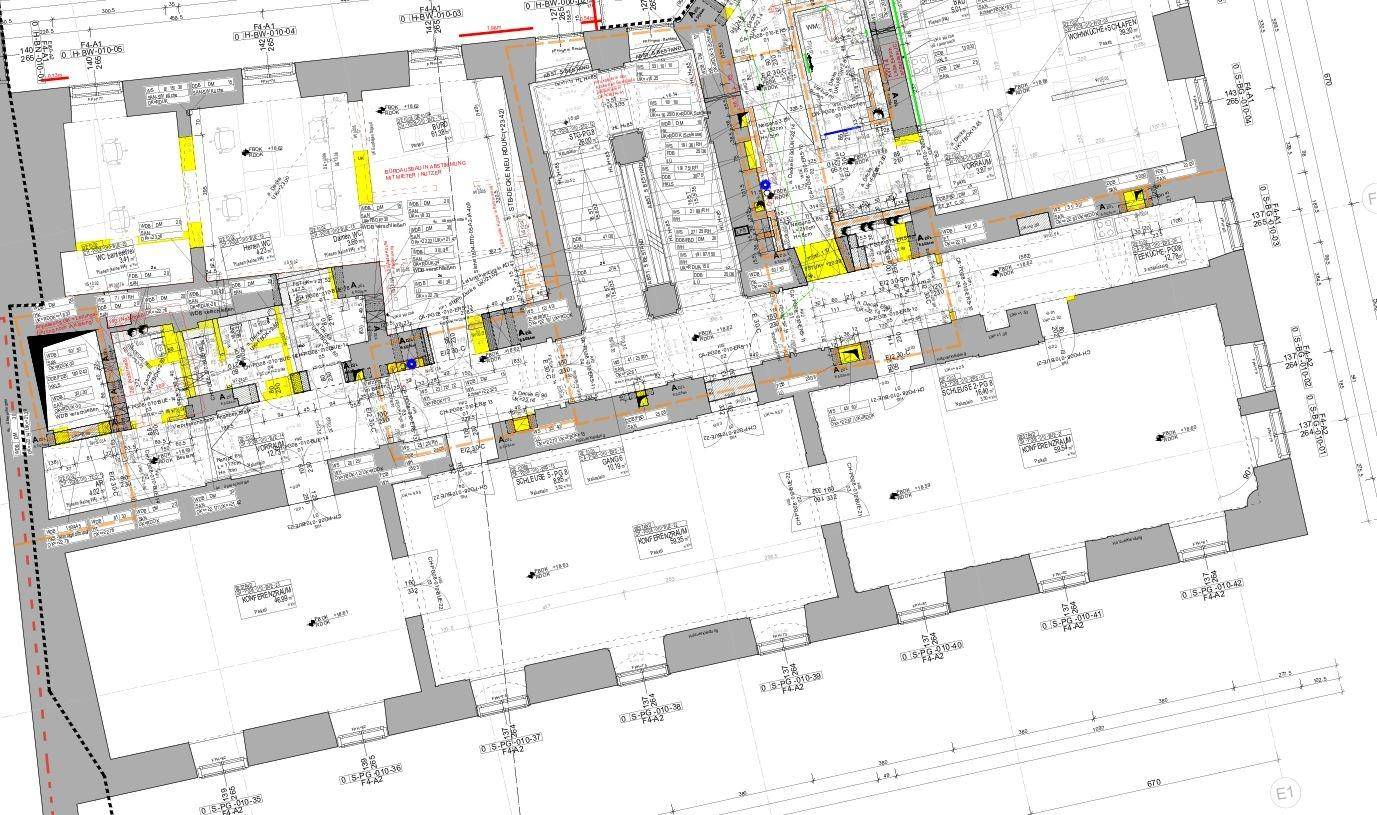 1010 Wien, Postgasse 8 ALTE POST WIEN 1.OG Grundriss ca. 284 m²