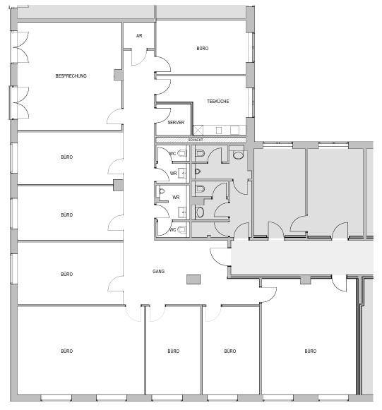 1010 Wien, Opernring 1 Plan 6.OG Top R606-617, 643-644 ca.292m2