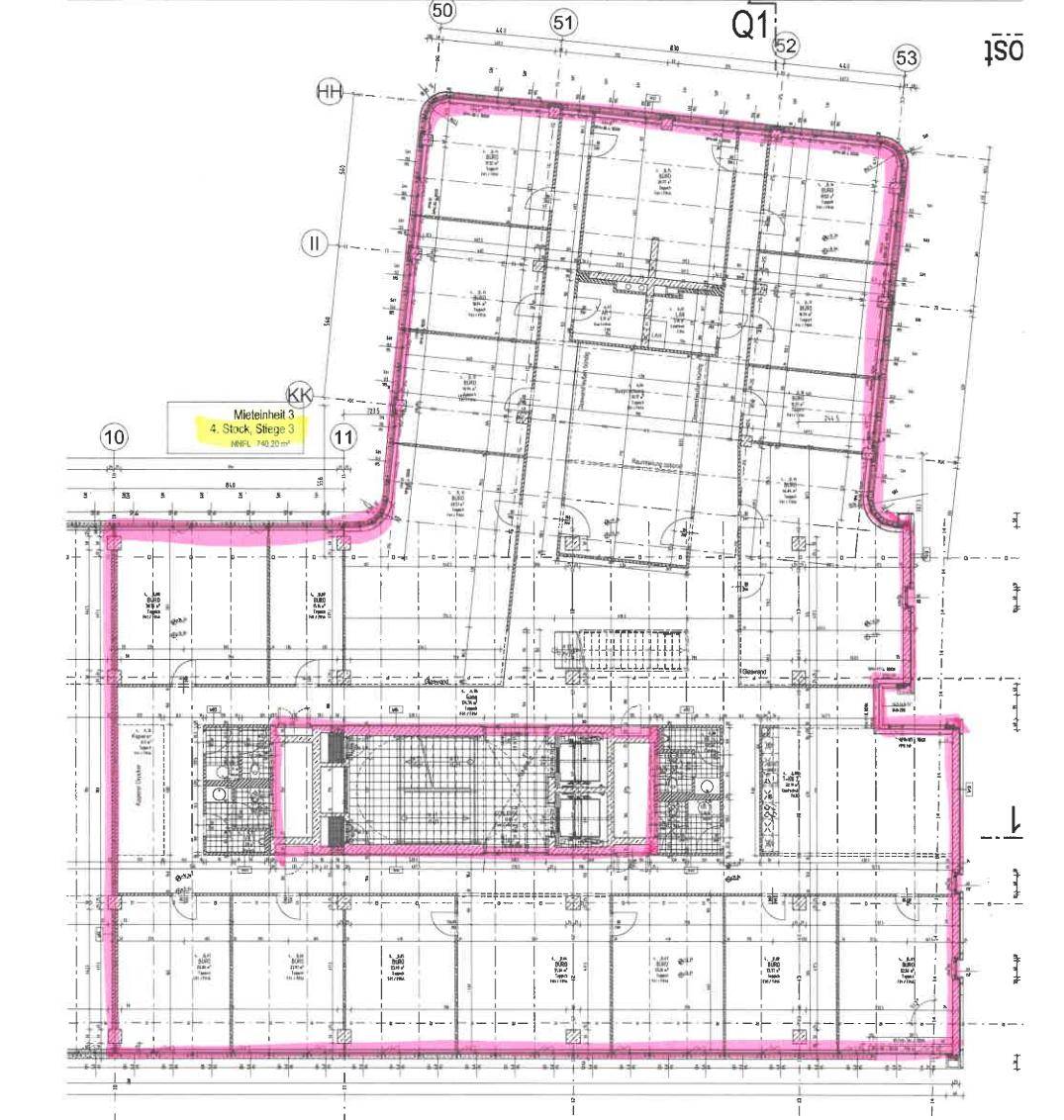 1120 Wien, Grünbergstraße 15 FORUM Schönbrunn 4.OG M4.3. ca. 745 m²