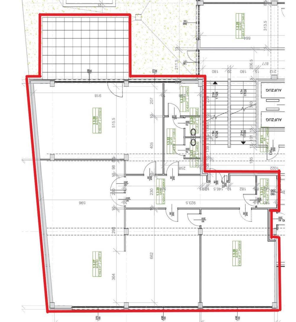 1120 Wien, Stachegasse 13 Plan 1.OG ca. 220 m²