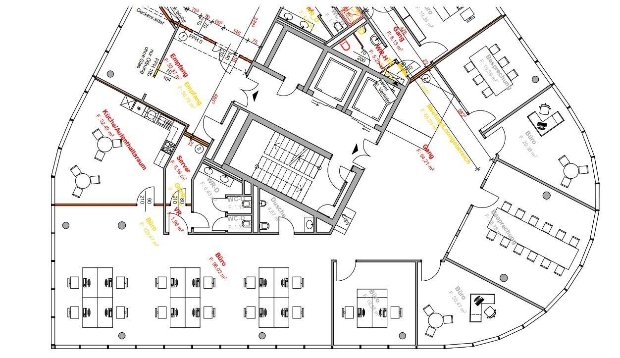 OCG Plan 2.OG ca. 346 m²