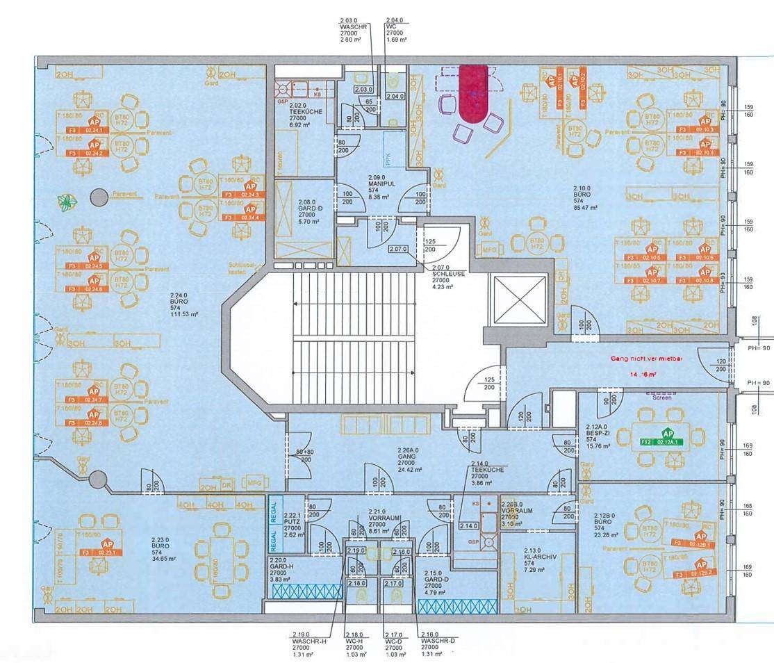 1070 Wien, Mariahilfer Strasse 54 Plan