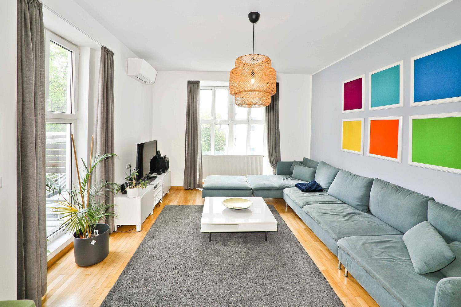 1060 Wien, Mariahilfer Straße 97 Meetingbereich Wohnzimmer
