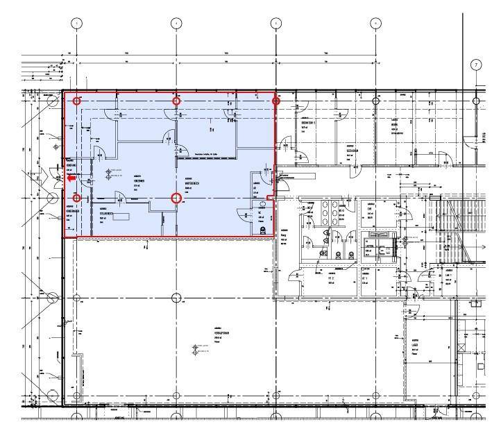 TECH GATE 1220 Wien, Donau-City-Strasse 1 Gate 1 EG 170m2 Grundriss