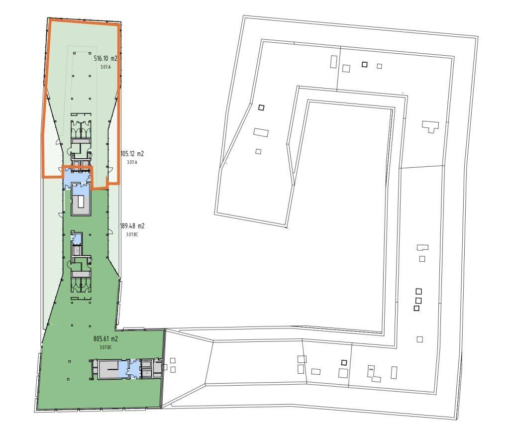 CAMPUS 3 7.OG ca. 542 m²